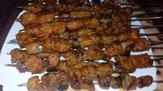 تتبيلة الشواء تخلي اللحم طري جدا وبنين جدا  حتى لوكان اللحم تاعكم شارف والله ألذ تتبيلة للمشاوي