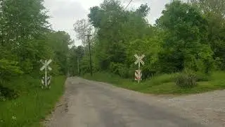 Out-Of-Service Railroad Crossing Tour: Vintage Buckeye Crossbucks, Crock Road, Avondale, Ohio