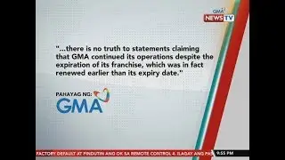 SONA: GMA Network Inc., nilinaw na na-renew ang prangkisa nila bago nag-expire noong 2017