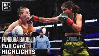 FULL CARD HIGHLIGHTS | GABRIELA FUNDORA VS. MARILYN BADILLO