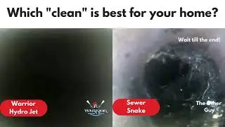 Sewer and Drain Cleaning: Warrior Hydro Jet Versus Sewer Snake Auger