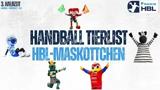 Wir RANKEN die Maskottchen der Handball Bundesliga Saison 2024/25! 👀😂 HANDBALL TIERLIST 🔝