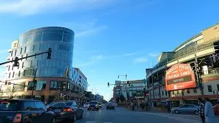 Driving on northbound Wabash Ave, Michigan Ave, Lake Shore Dr, and Clark St in Chicago IL