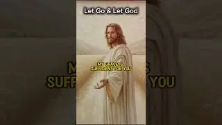 Let Go & Let God Trust His Plan To Prosper You He Covers You In His Divine Favor & Overflow
