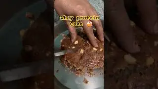 Whey Protein Healthy cake Receipe #receipe #cakereceipe #Airfryercake #proteincake