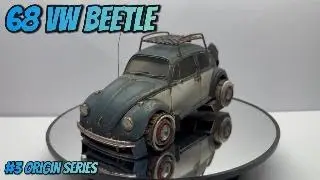 I Built a Hover Car - 1968 VolksWagen Beetle Origin Series 3 #kitbash #scratchbuild #scalemodel