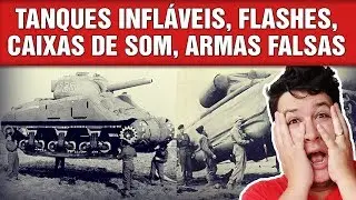 7 truques do Ex&eacute;rcito Fantasma dos EUA para Enganar nazistas na 2&ordf; Guerra! (#580 - N. A.)