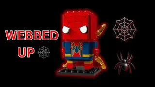 Built LEGO BrickHeadz Spider-Man 🕷️ | Epic Mini Superhero Display!
