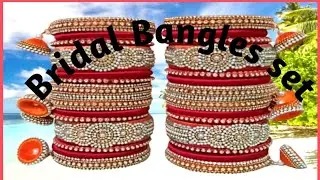 Silk Thread Bridal Bangles | Silk Thread Bangles Design 2021 | My Indian Jewellery