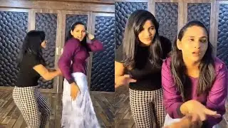 Ashu Reddy & Himaja Funny Dance Video | #Biggbossashureddy | Fata Fut News