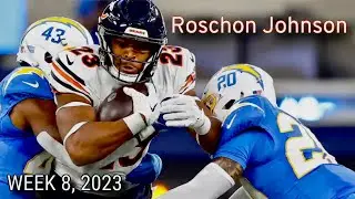 Roschon Johnson Week 8 Highlights | Week 8, 2023 | LOSS vs Chargers | Rookie Year Highlights