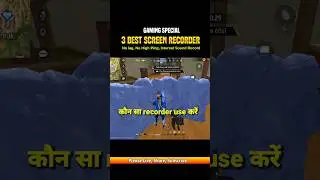 3 Best screen Recorder For Free Fire Video Record // #freefire #shorts