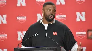 Nebraska Football: DL coach Terry Bradden press conference (March 4, 2025)