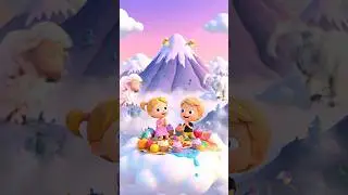 The cloud adventure ☁️🌈#youtubeshorts #shortvideo #shorts #trending #cartoon