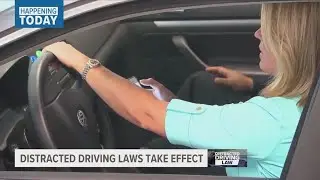 Distracted driving laws take effect Friday