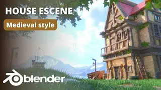 Medieval House - Blender 3.3.0 Timelapse