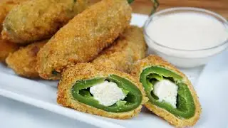 CHILES RELLENOS DE QUESO EMPANIZADOS COMIDA SABROSA DE CUARESMA