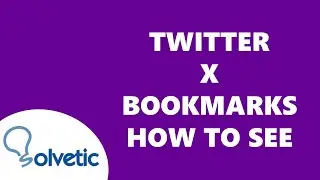 TWITTER X BOOKMARKS ✅ How to See ✅