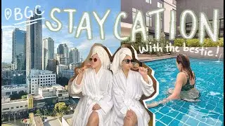 vlog ✿ Affordable hotel staycation in BGC with the bestie! (Cocoy Diaries)