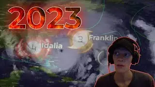 Reacting To 2023 Atlantic Hurricane Season Animation [ Force Thirteen ]