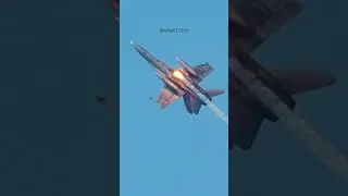 Malaysian hornet at LIMA 2023 #airshow #fighterjet #airforce #planespotting #tudm #f18 #lima2023