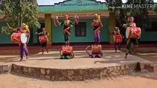 SKMHS-ಬಿ.ದುರ್ಗ. ರಾಜ್ಯ ಮಟ್ಟದ ಪ್ರತಿಭಾ ಕಾರಂಜಿ ಸ್ಪರ್ಧೆಗೆ ಆಯ್ಕೆಯಾದ ಡೊಳ್ಳು ಕುಣಿತ. Dollu kunitha