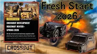 CROSSOUT New Start 2026 | Balance Changes, Roadmap, NEW Battlepass Announced #crossout #shockradio