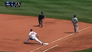 Longoria called out at first