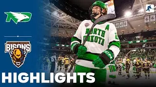 North Dakota vs Manitoba | NCAA College Hockey | Highlights - October 04, 2025