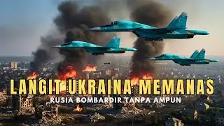 Jet Tempur Su-34 Rusia Gempur Ukraina | Eskalasi Konflik Rusia&ndash;Ukraina Terbaru