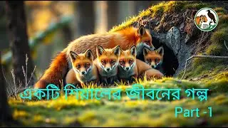 &ldquo;শিয়ালের জীবন: জন্ম থেকে প্রথম শিকার | Fox Life Story Part 1 Bangla&rdquo;
