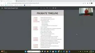 Probate Timelime