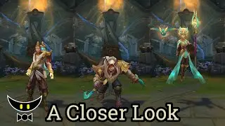 Guardian of The Sands Ryze, Rengar, and Janna Epic Skins