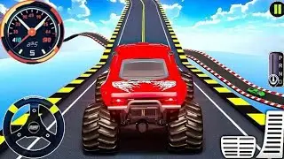 Monster Truck Stunt Game 🚛🔥 Mega Ramp Crashes & Extreme Racing Gameplay
