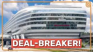 Посмотрите это видео перед бронированием отеля Hilton Frankfurt Airport! (Честный отзыв об отеле)