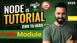 Node JS Tutorial in Hindi #23 Path Module and Path global constant