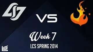 NA LCS 2014 Spring W7D1: Counter Logic Gaming vs Curse Highlights