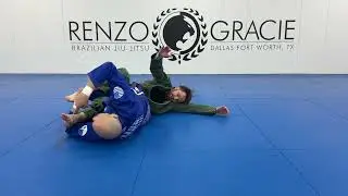 Basic Knee Bar Leg Lock from Knee Cut or 3/4 Mount - Knee Bar Leg Lock