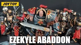 Joytoy Warhammer Horus Heresey Sons of Horus Ezekyle Abaddon Review!
