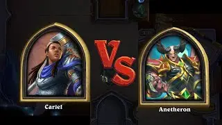Cariel vs Anetheron | Challenge 6-8 | Book of the Mercenaries (Hearthstone Gameplay How To Play)