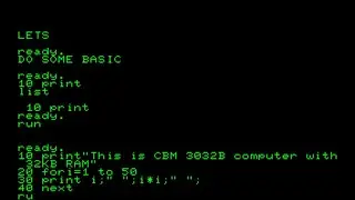 Commodore CBM 3032B (1979) Commodore Business Machines