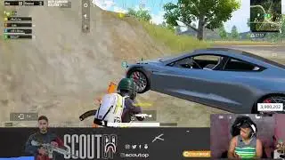 SCOUT VS 4 HACKERS SQUAD | BACK TO BACK HACKERS IN EVERY LOBBY 😡 | SCOUT HUE EMOTIONAL