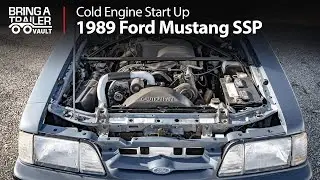 1989 Ford Mustang SSP Cold Start | Bring a Trailer