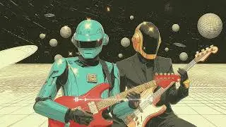 Daft Punk Cosmic Filter Funk🪩🤖 | Chill Disco, Electro Funk, Retro Groove Playlist