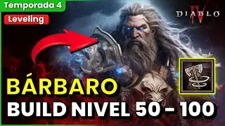 ✅Bárbaro Nivel 100 en TIEMPO RÉCORD Diablo 4