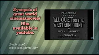 All quite on the western front  war oscar
