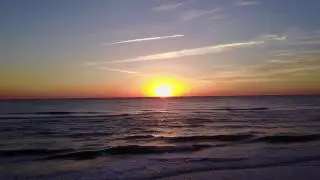 Beach Bike Ride - Drone Footage - DJI Mavic Follow Mode / Active Track