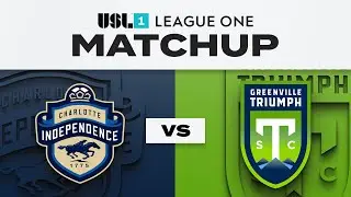 Charlotte Independence v Greenville Triumph SC | 8.9.2025