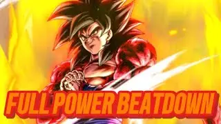 UNDISPUTABLE POWER! ULTRA FULL POWER SS4 GOKU IS JUST WHAT GT NEEDED! | DRAGON BALL LEGENDS PVP |