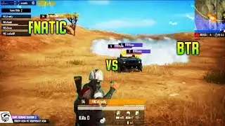 Fnatic vs BTR Who is the Best Squad In Miramar? PMPL Scrims S3 Day 2 Match 3 Highlights